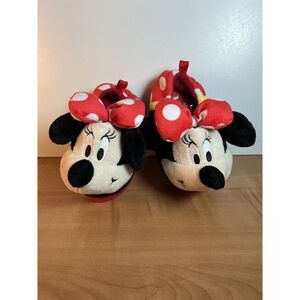 Minnie Mouse Disney Toddler Girls House Slipper Size 5/6